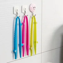 1PC Hippo Home Cute Crocodile Shape Barbecue Clip Cake Salad Stirred Clip Tongs Can Be Hung Baked BBQ Food Clamp Kitchen Tools