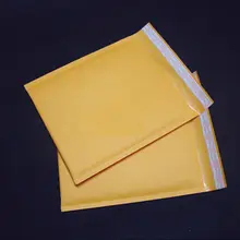 10 шт./лот Bubble Конверты с полимерным покрытием упаковки Сумки крафт пузырь почтовый конверт Сумки(130*230 мм