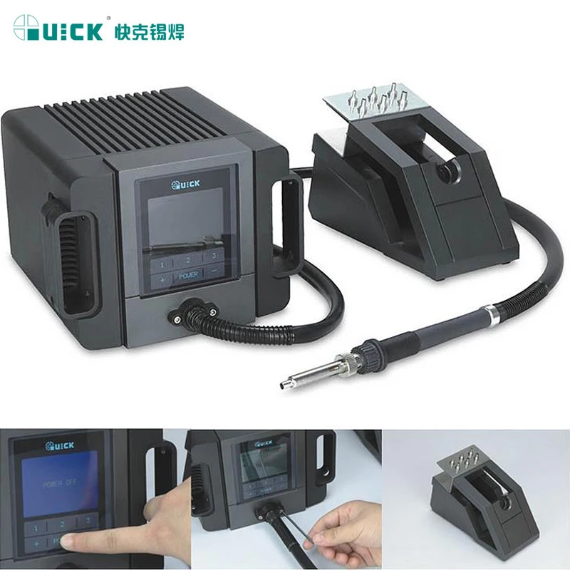 

Original 180w 110V/220V QUICK TR1100 rework station portable electric welding machine LCD Display