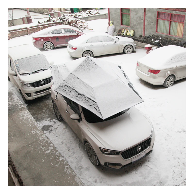 Крыша автомобиля анти-снег укрытие-зонтик автомобиля крышки 3,8 метров дистанционного управления автоматический град защита от снега