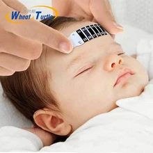 4Pcs Lot Forehead Head Strip Thermometer Fever Body Baby Child Kid Monitor Care Temperature New Hot