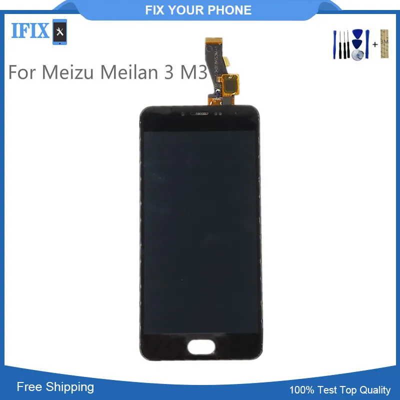 Хороший рабочий ЖК дисплей для Meizu Meilan 3 M3 дигитайзер с сенсорным экраном