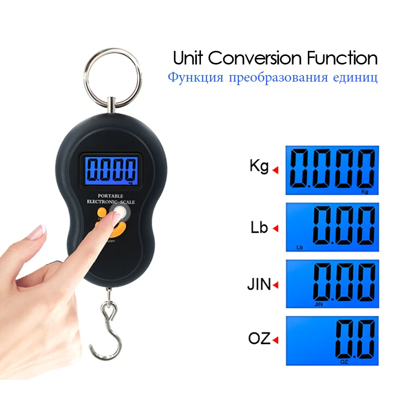BECBI 10 кг х 5 г Электронные ручные весы для рыбалки вес багажа цифровые дорожные шкала подвесного крючка