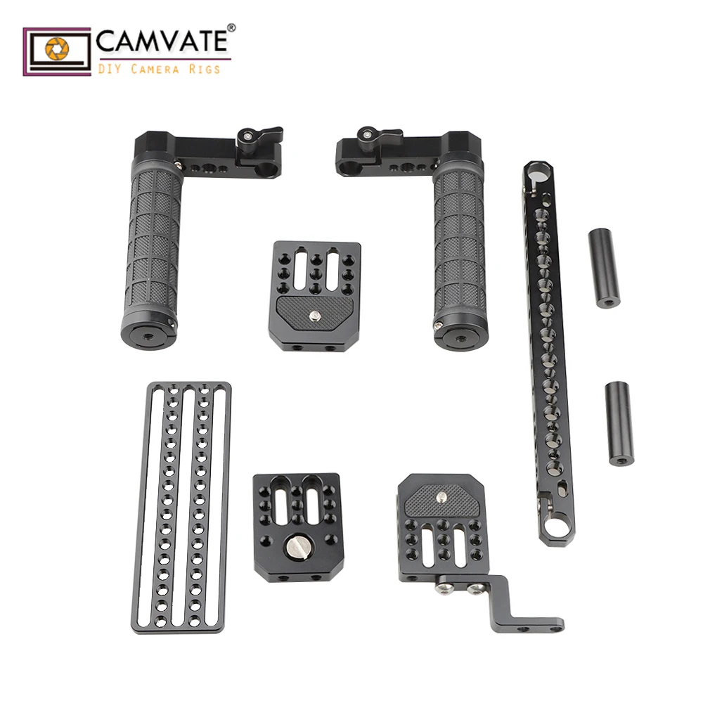 Camvat алюминиевый стабилизатор DSLR ручной монитор клетка комплект(базовый) C1785 камера аксессуары для фотосъемки