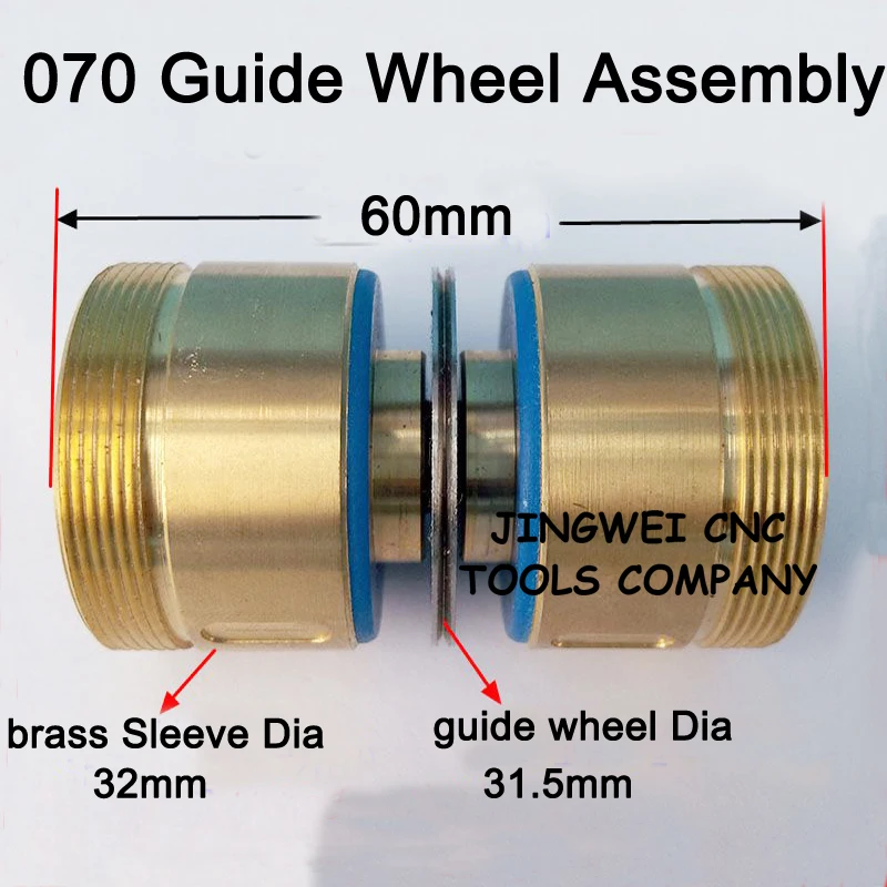 Copper sleeve guide Wheel Assembly 30/32*60/42mm for High Speed Wire Cut EDM Parts