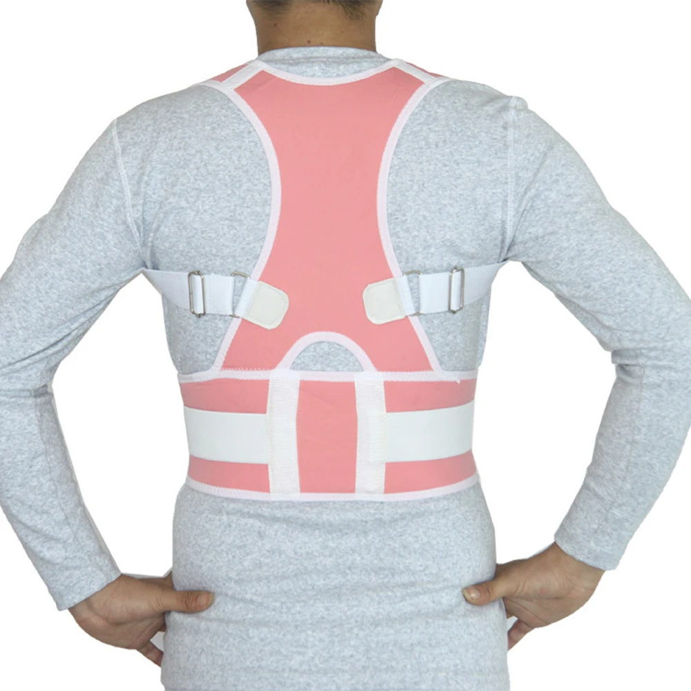 2019 мужской регулируемый плечевой задний эластичный Поясничный поддерживающий бандаж терапевтическая поза корректор бандаж для женские