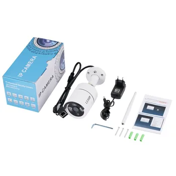 

LESHP 3.0MP HD WIFI Bullet IP Camera Outdoor Waterproof Security Camera Night Vision Mobile Detection Intelligent Alarm