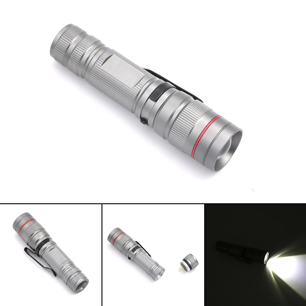 

Mini LED Tactical Flashlight XPE 1200LM Waterproof Lanterna LED 3 Modes Torch AA 14500 Battery Flash Lighting For Camping