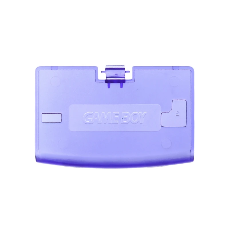 Крышка батареи задняя крышка Замена для nintendo Gameboy Advance Игровая приставка GBA - Цвет: Transparent Blue