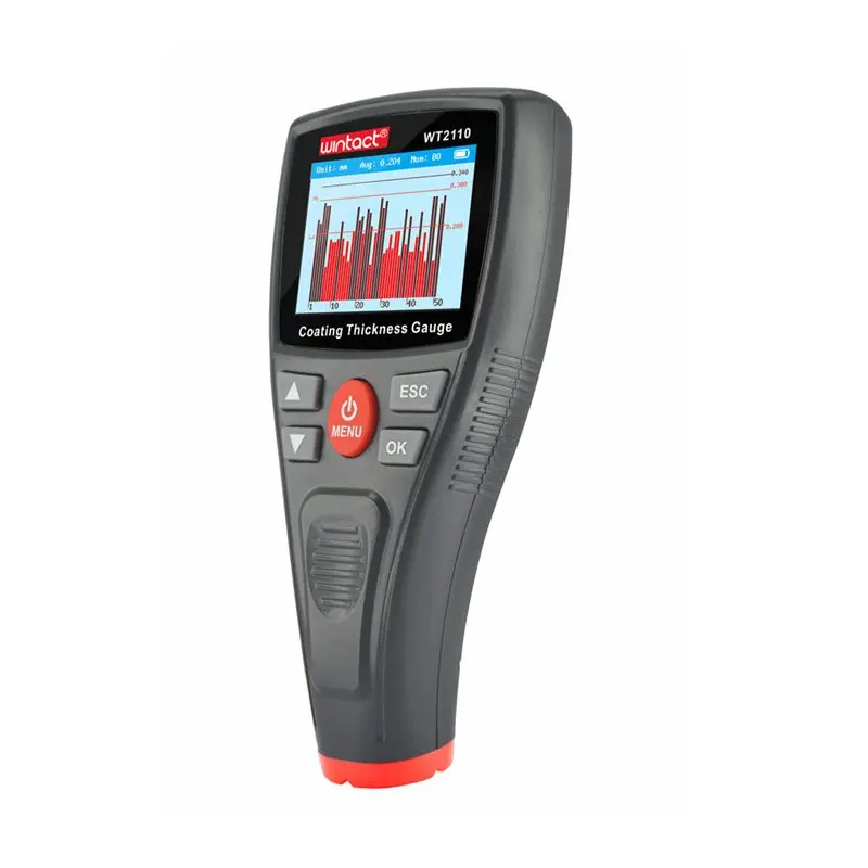 US $89.18 Wintact Automotive Car Paint Thickness Gauge Paint Varnish Film Coating Meter 1500um 59mil Lcd Car Body Detailing Tool Wt2110