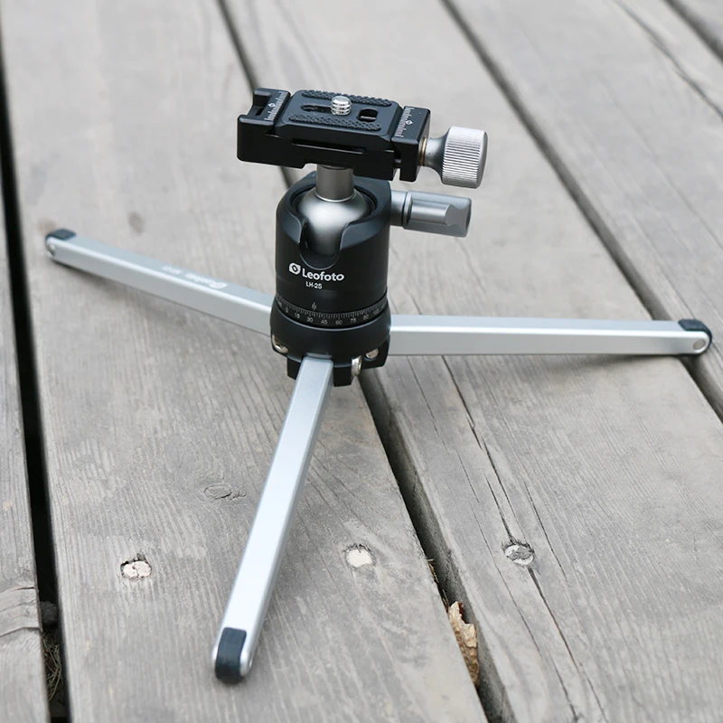 

LEOFOTO MT-01 Tabletop Travel Mini Tripod with Ball Head for Canon Nikon Sony A7S Camera Camcorder Smartphone