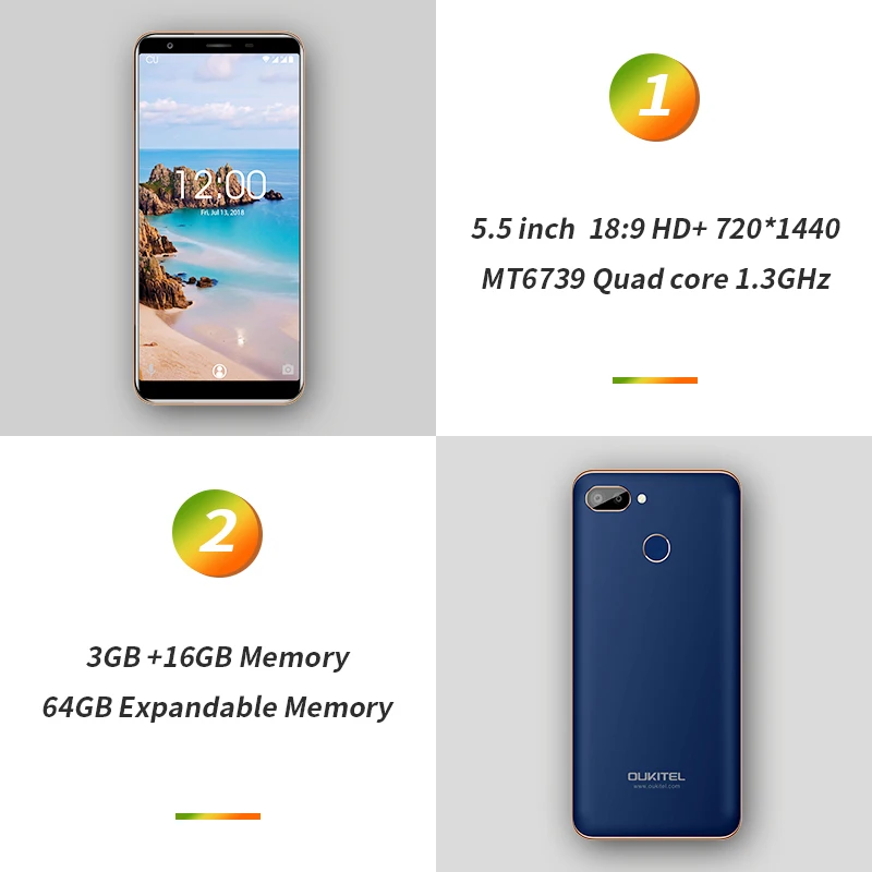 OUKITEL C11 برو 5.5 \