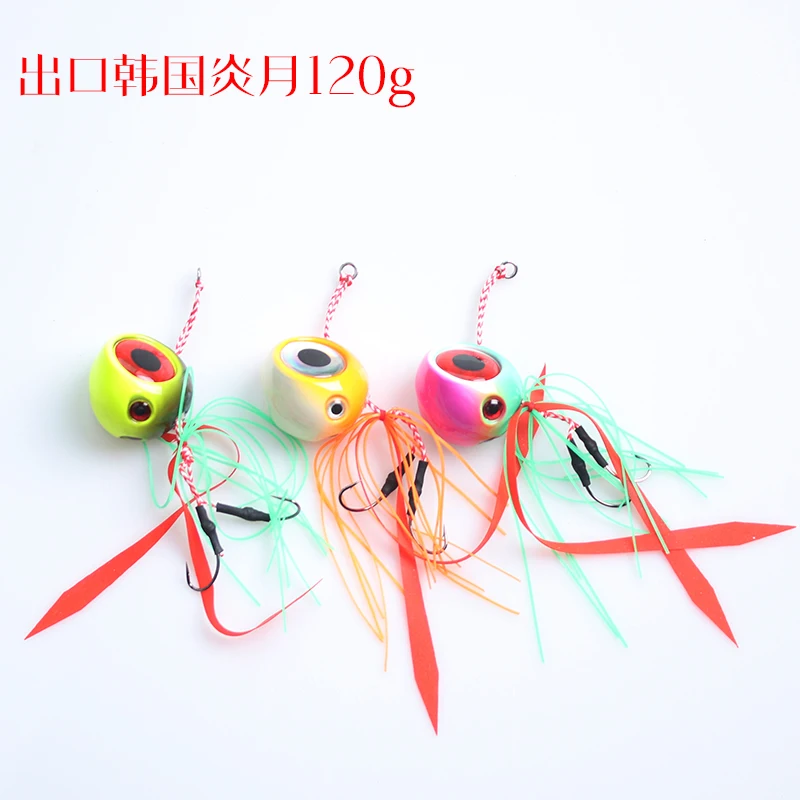 

MADMOUSE 60g80g100g120g150g200gTai Kabura Slider Jig Sinker Lead Jigging Lures Tai Rubbers Red Snapper sea Fishing Baits Boat