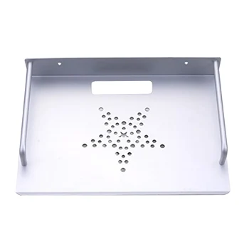 

TV Box Router Set-top Boxes Mini PC DVD Player Single-layer Space Aluminum Wall Mount Storage Shelf Bracket Holder Stand Rack