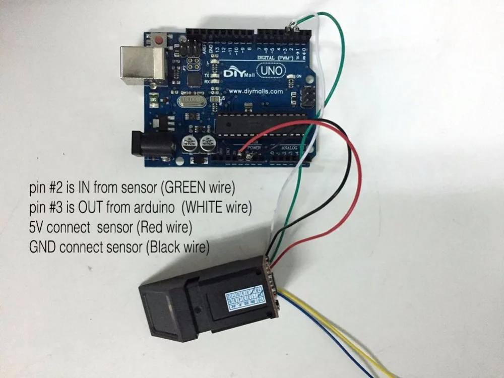 Módulo para Arduino Leitor de Impressão Sensor de Luz 2 Pcs Verde Digital Óptica Uno Mega2560 r3 Rcmall Fz1035g - Image 2