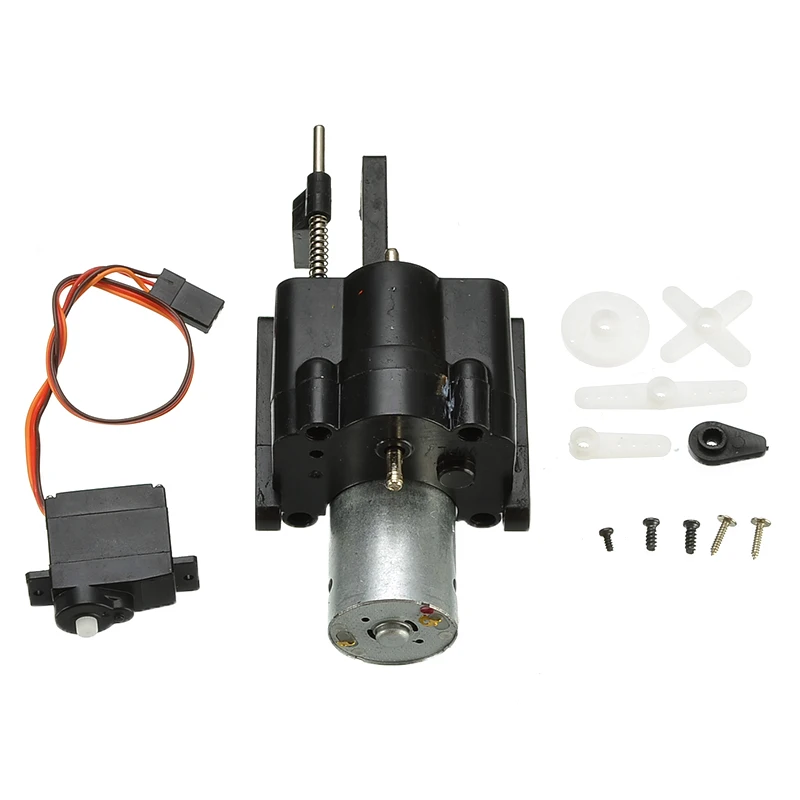 

2 Speed Gearbox Motor Spare Parts For WPL B14 B16 B24 C24 C14 Shift Servo Transmission RC truck