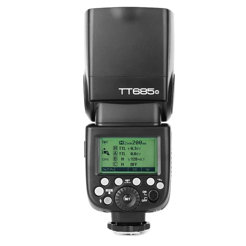 Godox TT685O 2.4G HSS 1/8000s i-TTL GN60 Wireless Speedlite Flash, X1T-O Transmitter Trigger for Olympus/Panasonic +Gift Kit