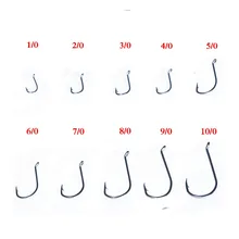 200 шт. 92554 Нержавеющая сталь бронзовых морских рыболовных крючков осьминог клюв приманки рыболовные крючки Размеры 1/0 2/0 3/0 4/0 5/0 6/0 7/0 8/0 9/0 10/0