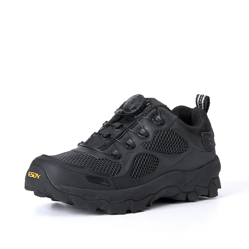 Новые ботинки для быстрого отклика, военные уличные спортивные ботинки, военные тактические ботинки - Цвет: Черный