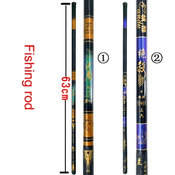 

High FRP Fishing Rod Portable Telescopic Ultralight Fishing Pole for Stream Freshwater DOG88