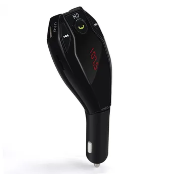 

MP3 Player Handsfree Wireless Bluetooth FM Transmitter Modulator Car Kit MP3 Player Dual USB Charger FM Transmitter #N