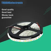 5M 300 Warm White LED 5050 SMD Flexible Light Lamp Strip 12V DC Home Club