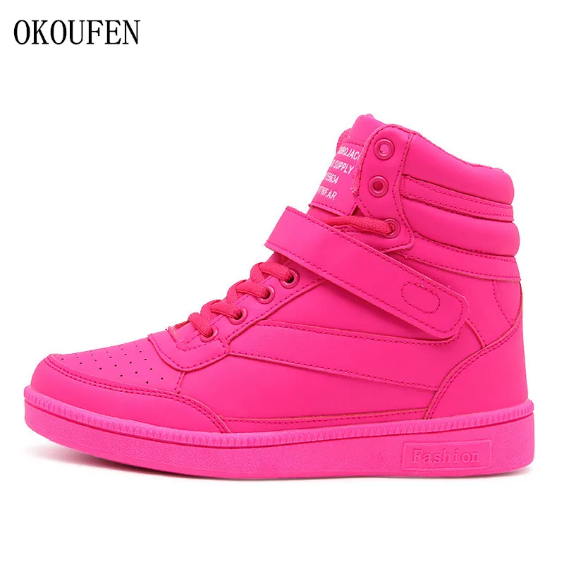 

OKOUFEN Winter Shoes Women Sneakers Height Increasing Outdoor Women Sport Shoes Woman Running Shoes Zapatillas Deportivas Mujer