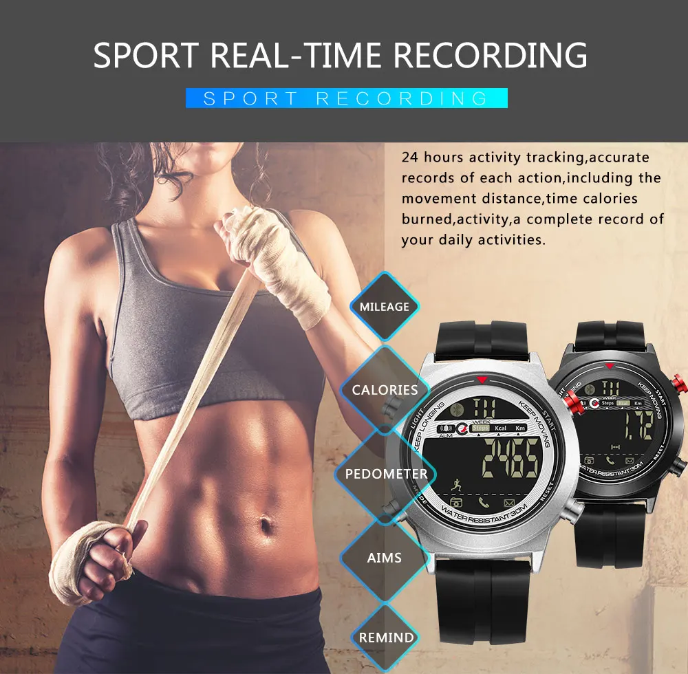 Brand Bluetooth Smart Watch Sport Pedometer With SIM Camera Outdoor Waterproof Watches    Leather Wrist Watch    Reloj Deportivo (7)