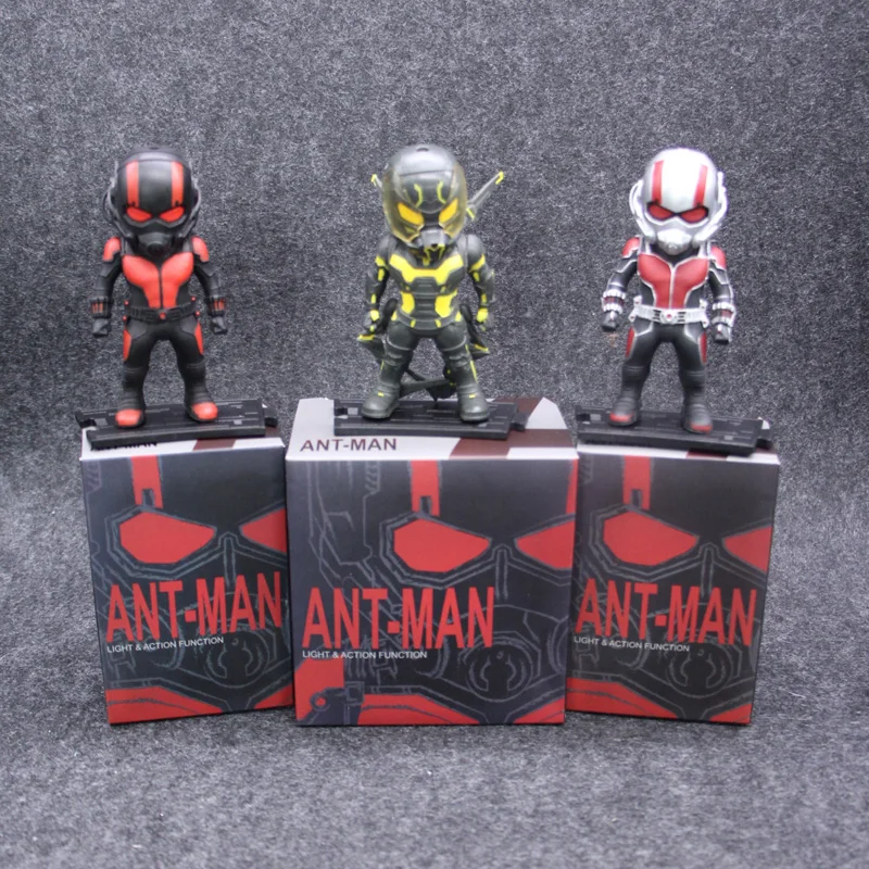 Anime Ant-Man/Yellow Jacket Static Posed Mini PVC Figuren Figur Puppe Spielzeug 