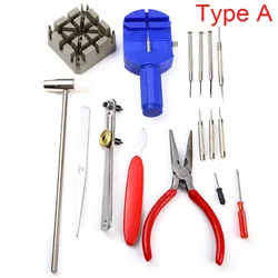 Professional Watch Repair Tool Kit with Precision Screwdrivers and Tweezers (Type A)