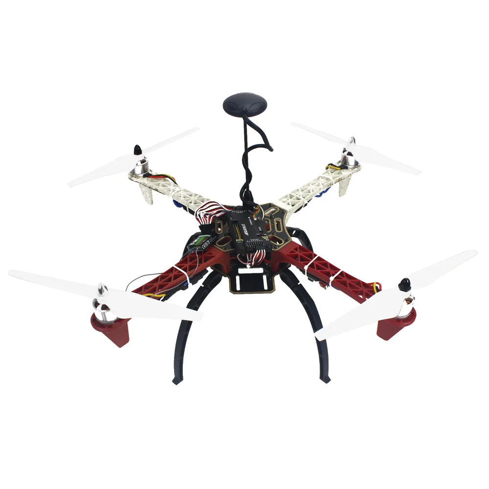 Flugzeug Quadrocopter Hubschrauber RTF F450-V2 Rahmen GPS APM2.8 Luft FPV PTZ AT10 TX Batterie F021