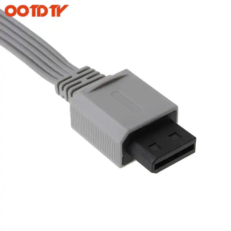 OOTDTY 1,8 m КОМПОНЕНТ 1080P HDTV AV аудио 5RCA кабель-адаптер gamecube для консоль Nintendo Wii дропшиппинг