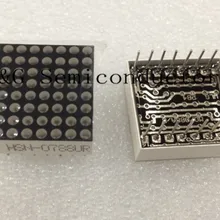 10 шт. 8x8 1.9 мм красный светодиод Матричные светодиодный Дисплей модуль общий анод