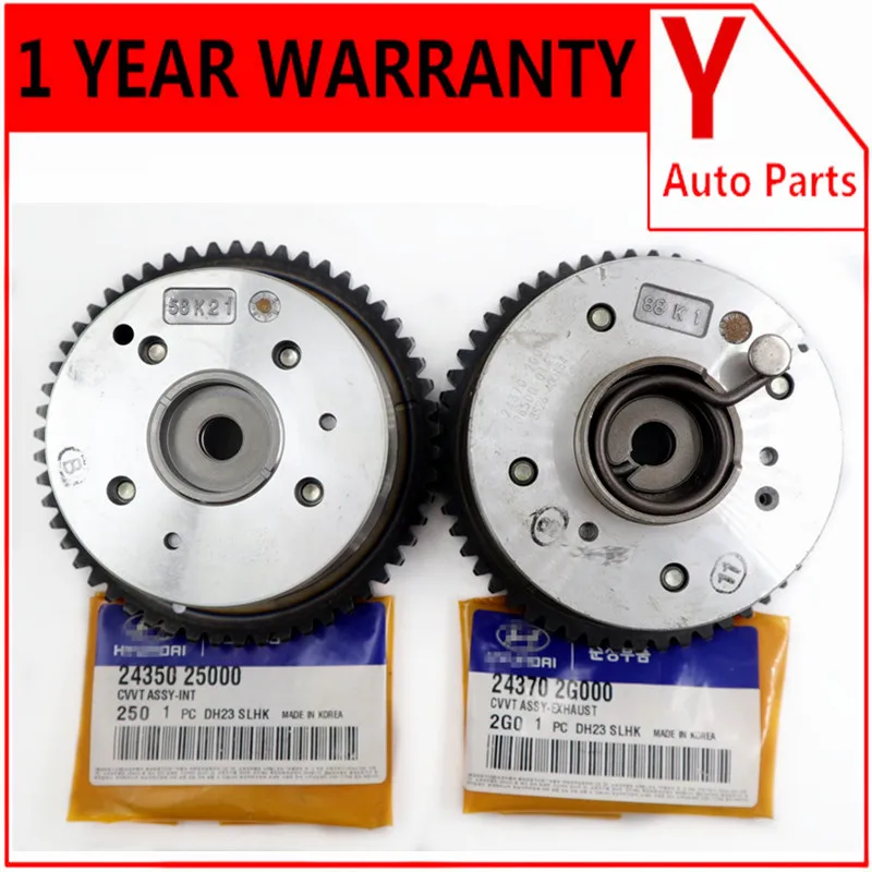 

New Variable Valve Timing (VVT) Solenoid 24370-2G000 24350-25000 For Hyundai Genesis Coupe 2010-2014 For KIA Forte 2010-2013