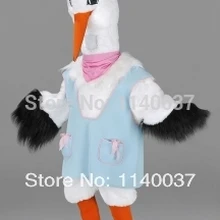 Талисман аист костюм талисмана индивидуальный костюм косплей мультфильм персонаж карнавальный костюм вечерние