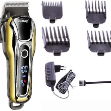 110 v-240 v с турбонаддувом аккумуляторная машинка для стрижки волос профессиональная машинка для стрижки волос для мужчин электробритва резак для стрижки волос