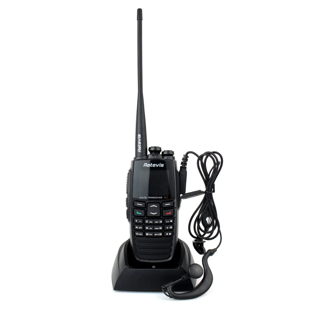 bilder für DPMR Digitale Walkie Talkie Transceiver Retevis RT2 Dual Band VHF UHF 136-174/400-470 MHz 5 Watt 256CH VOX GPS Amateurfunk A9107AG bilder für DPMR Digitale Walkie Talkie Transceiver Retevis RT2 Dual Band VHF UHF 136-174/400-470 MHz 5 Watt 256CH VOX GPS Amateurfunk A9107AG