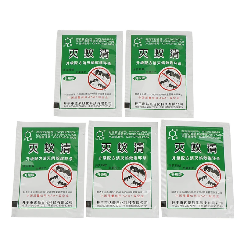 

5Pcs Ant Bait Family School Medicine Powerful Kill Ants Remove Bait Clear Eliminate Fourmi Mier Hormiga Trap Anti