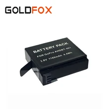 For Gopro Hero 4 AHDBT-401 Action Camera 1160mAh Battery Pack For Go pro Sport Camera Replacement Rechargeable Battery Batteria