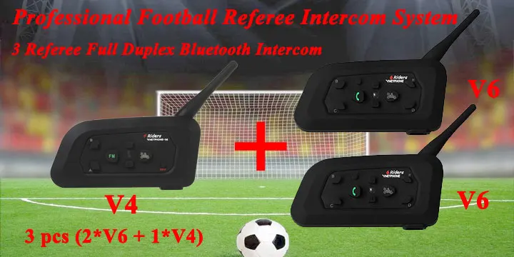 Vnetphone 1200 м гарнитура с полной дуплексной связью 3 райдера говорящие для