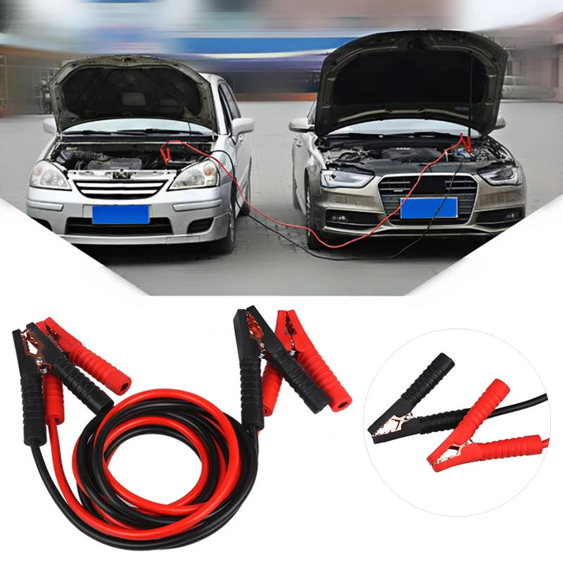 Cargador de batería de coche de 3 M 4 M Cable de carga de batería Cable de arranque de la batería Clip de abrazadera Cable de emergencia automático accesorios Cargador de batería de coche de 3 M 4 M Cable de carga de batería Cable de arranque de la batería Clip de abrazadera Cable de emergencia automático accesorios