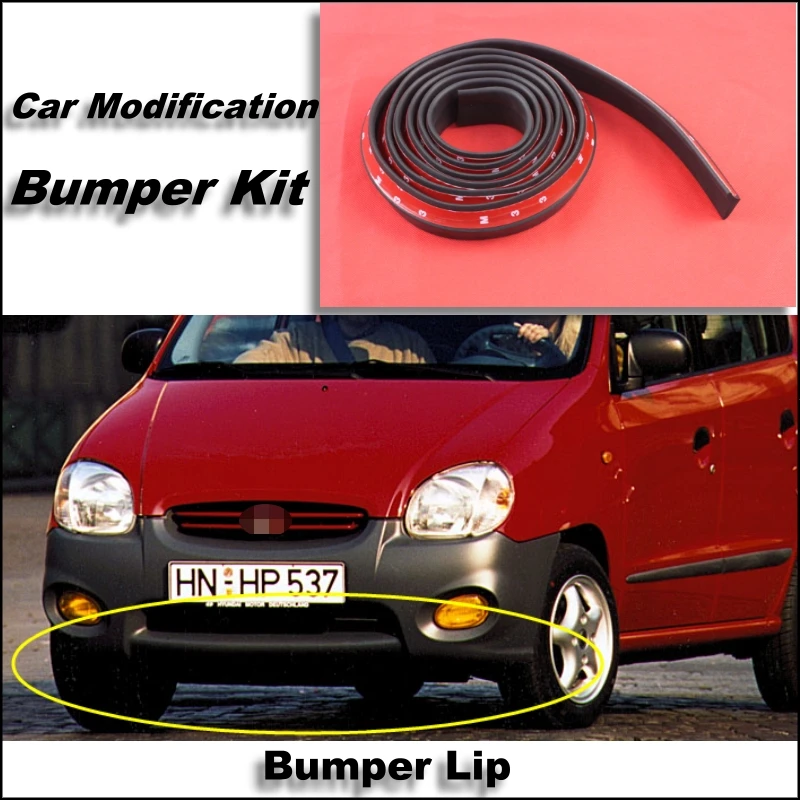 Lip Bumper para Hyundai Atos Eon 2011 2015 Spoiler delantero falda