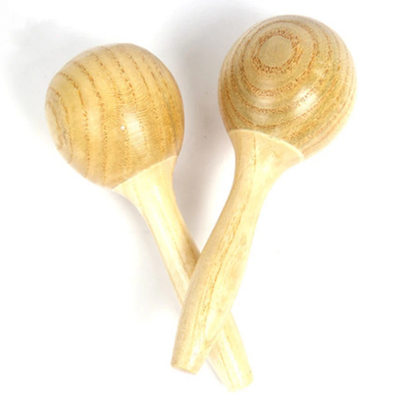 Education Musical Instrument Toy Wooden Sand Hammer Musical Instrument