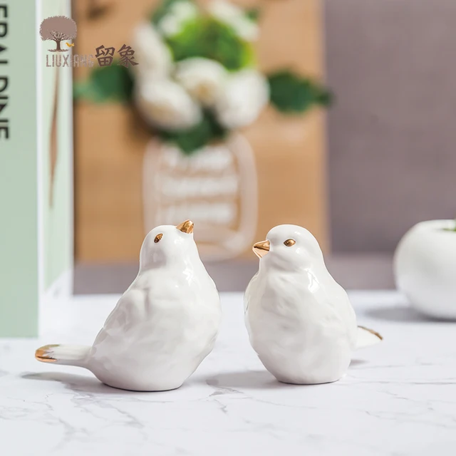 Lx Home Furnishing Decor Porcelain Birds Decoration Accessories Lx Home Furnishing Decor Porcelain Birds Decoration Accessories Animal Statue Present Anniversary Gift Ornament