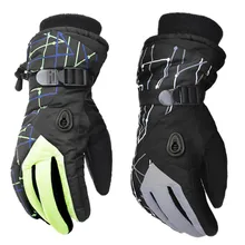 Профессиональные руно лыжный Прихватки для мангала Для мужчин и Для женщин Открытый противоскольжения езда Водонепроницаемый ветрозащитный Теплый Прихватки для мангала