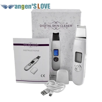 

Deeply Ultrasonic Face Skin Cleaner Device Blackhead Removal Device Peeling Shovel Exfoliator Pore Skin Clean Massage