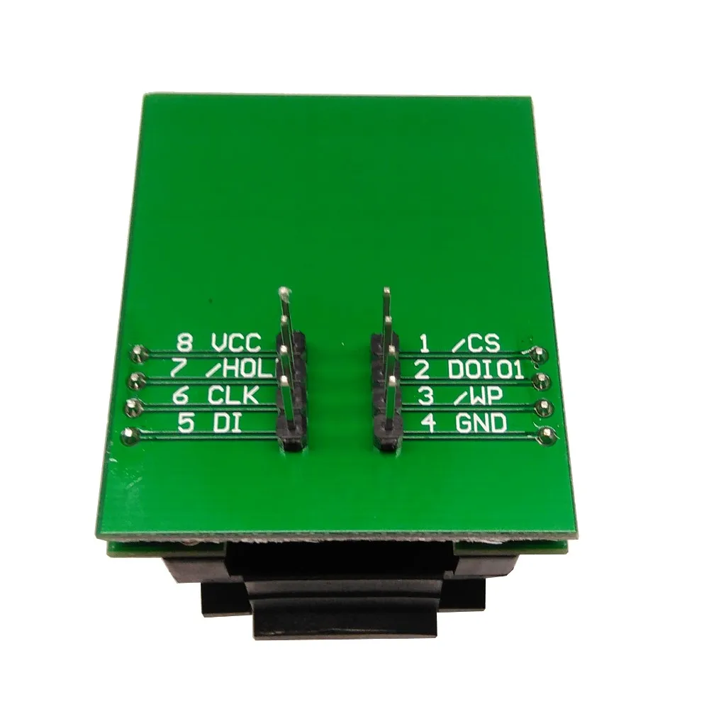BGA24 К DIP8 IC гнездо адаптера для 8x6 мм ширина корпуса BGA чипы SMT/SMD тестовая