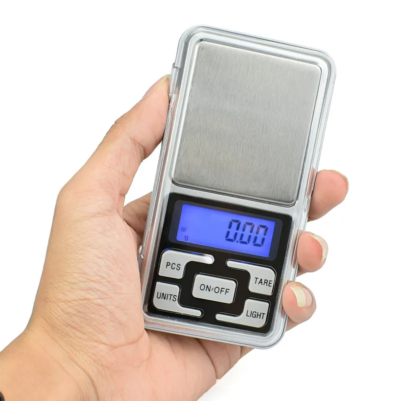 100200300500g x 0.01g0.1g Mini Pocket Digital Scale Kitchen Sterling Silver Jewelry Scales Balance Gram Electronic Scales1