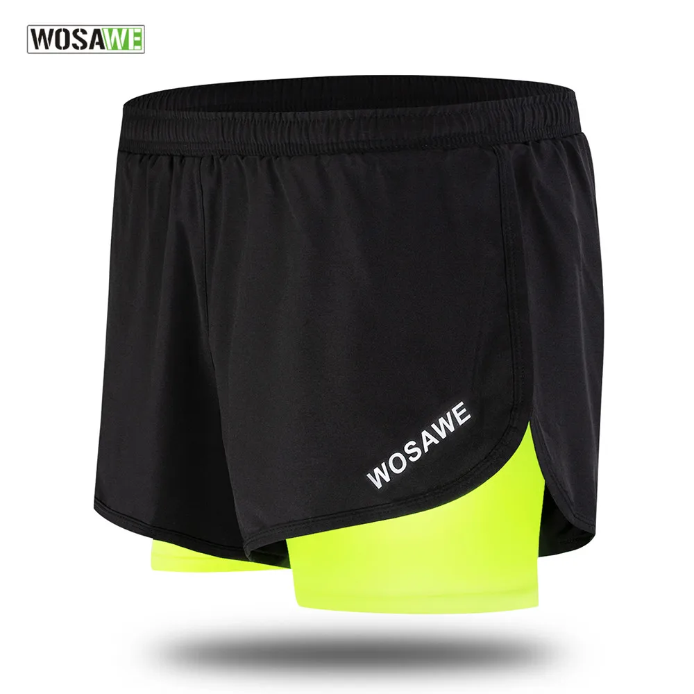 

Quick Dry Summer Cycling Shorts Mens 2 in 1 Sports Short Fitness Training Exercise GYM Clothes Cycling Jogging Running Shorts