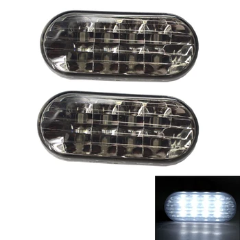 

White Light Side Marker Lamp LED Fit For VW Jetta Golf 99-04 Smoke Lens Bora Mk4 Passat B5 / B5.5 Does Not Fit 2001 Jetta Model